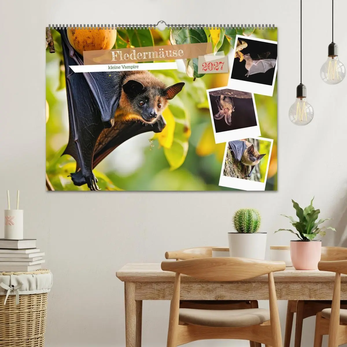 Bild: 9783569053144 | Fledermäuse - kleine Vampire (Wandkalender 2027 DIN A2 quer),...