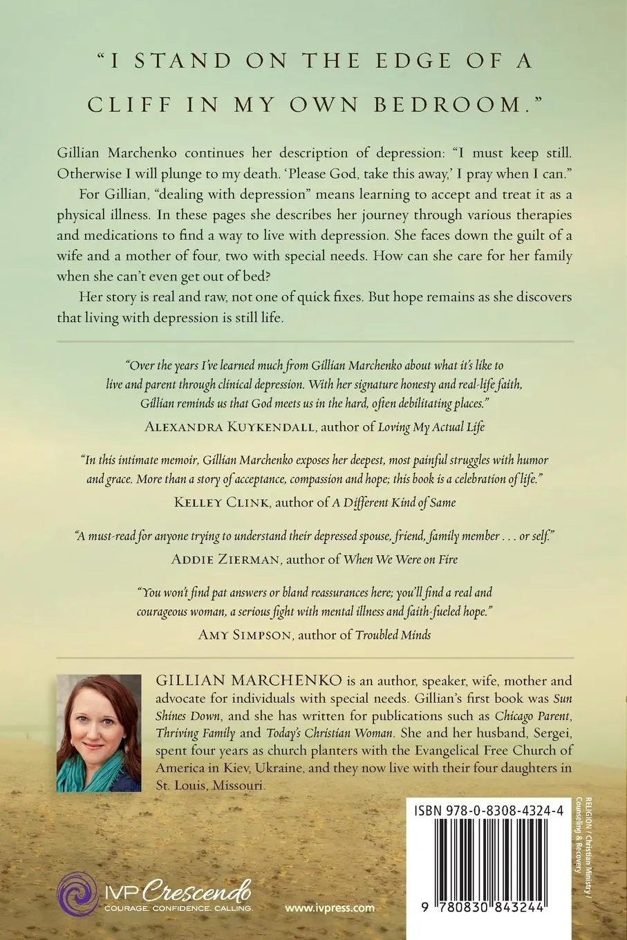 Rückseite: 9780830843244 | Still Life | A Memoir of Living Fully with Depression | Marchenko