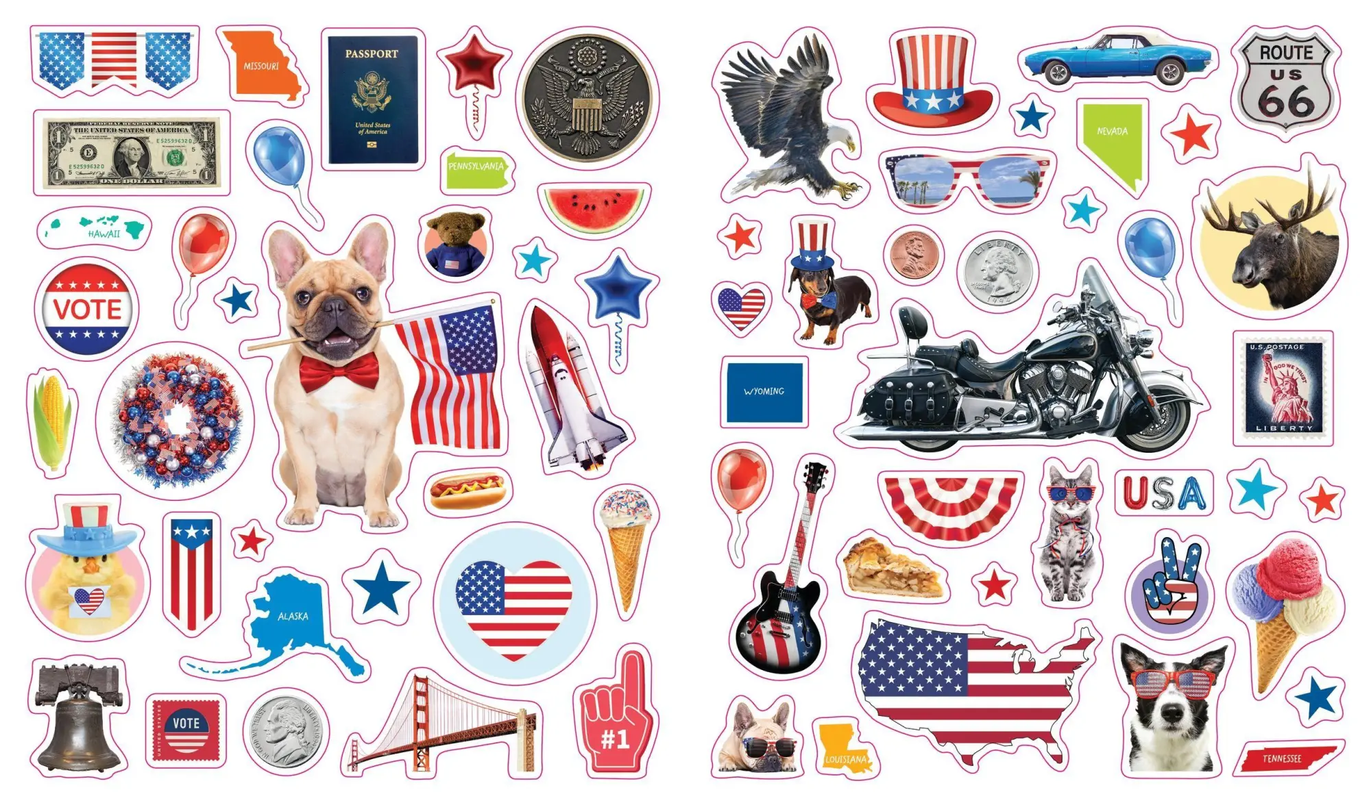 Bild: 9781523533244 | Eyelike Stickers U.S.A. | Workman Publishing | Taschenbuch | Englisch