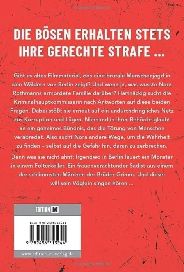 Rückseite: 9782496713244 | Vöglein schweigt | Elias Haller | Taschenbuch | 382 S. | Deutsch