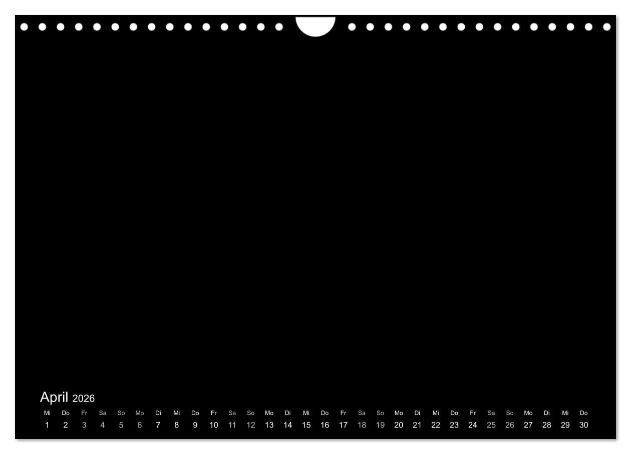 Bild: 9783457793244 | Bastelkalender: DIY Kreativ-Kalender -schwarz- (Wandkalender 2026...