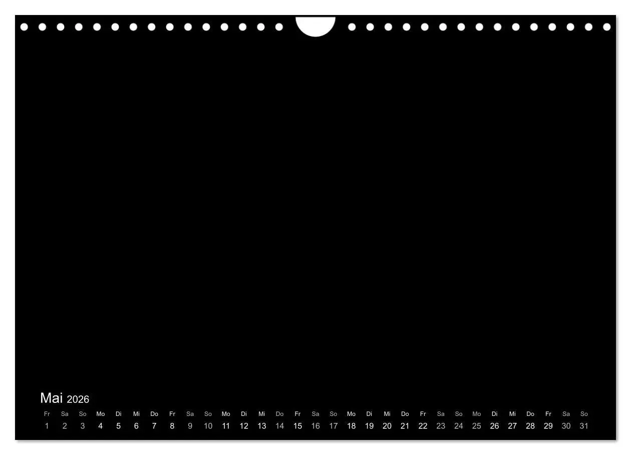 Bild: 9783457793244 | Bastelkalender: DIY Kreativ-Kalender -schwarz- (Wandkalender 2026...
