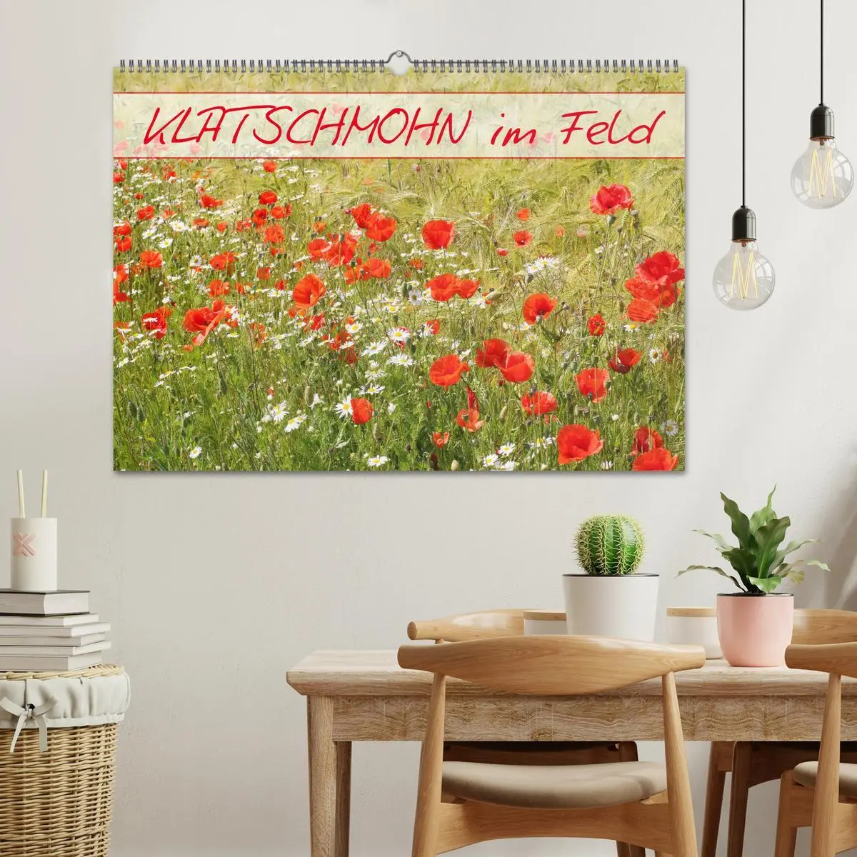 Bild: 9783457933244 | Klatschmohn im Feld (Wandkalender 2026 DIN A2 quer), CALVENDO...