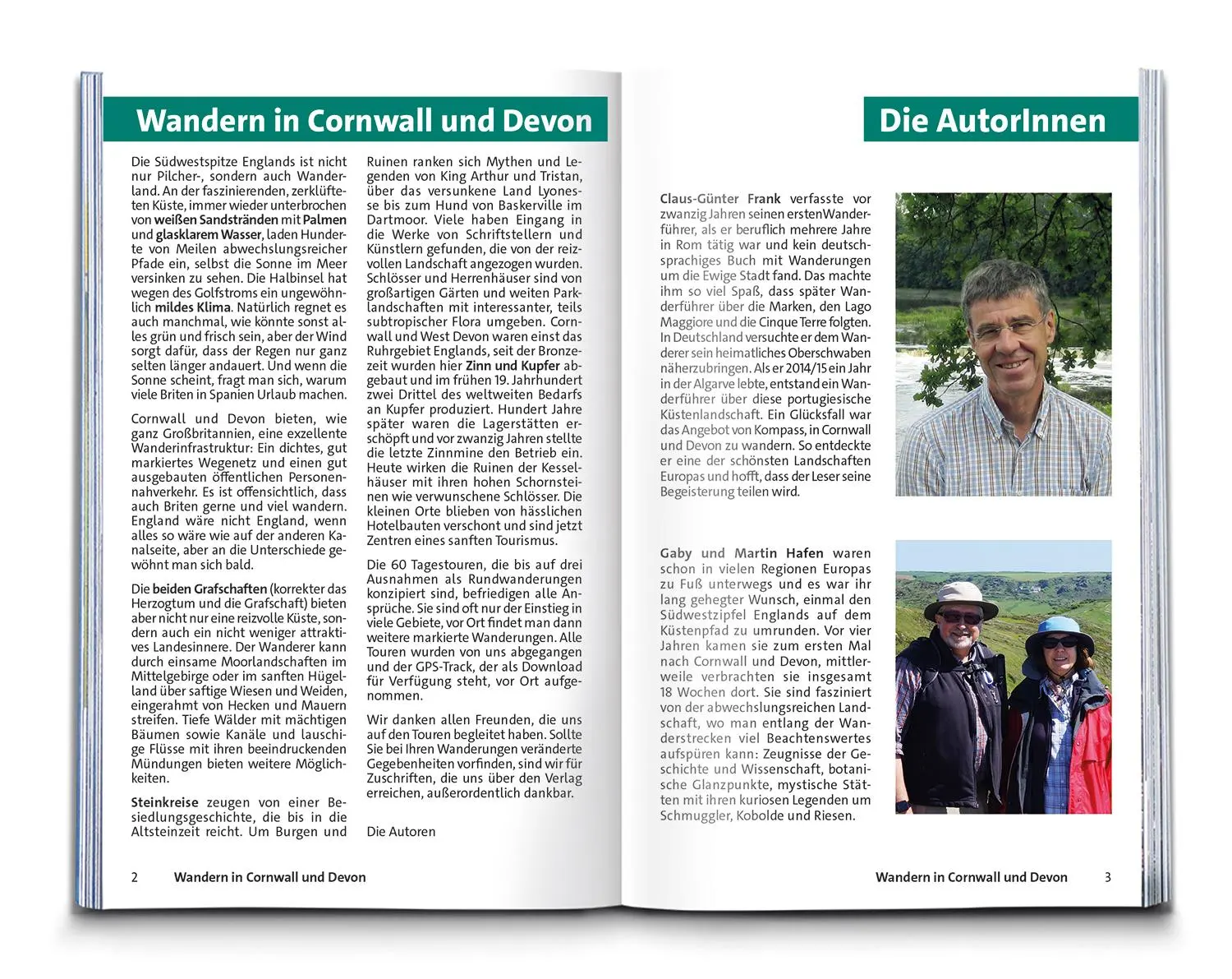 Bild: 9783991543244 | KOMPASS Wanderführer Cornwall und Devon, 60 Touren mit...