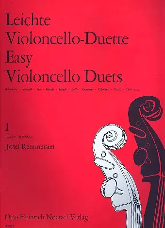 Cover: 9790204533244 | Leichte Violoncello Duette 1 | Rentmeister | Buch | EAN 9790204533244