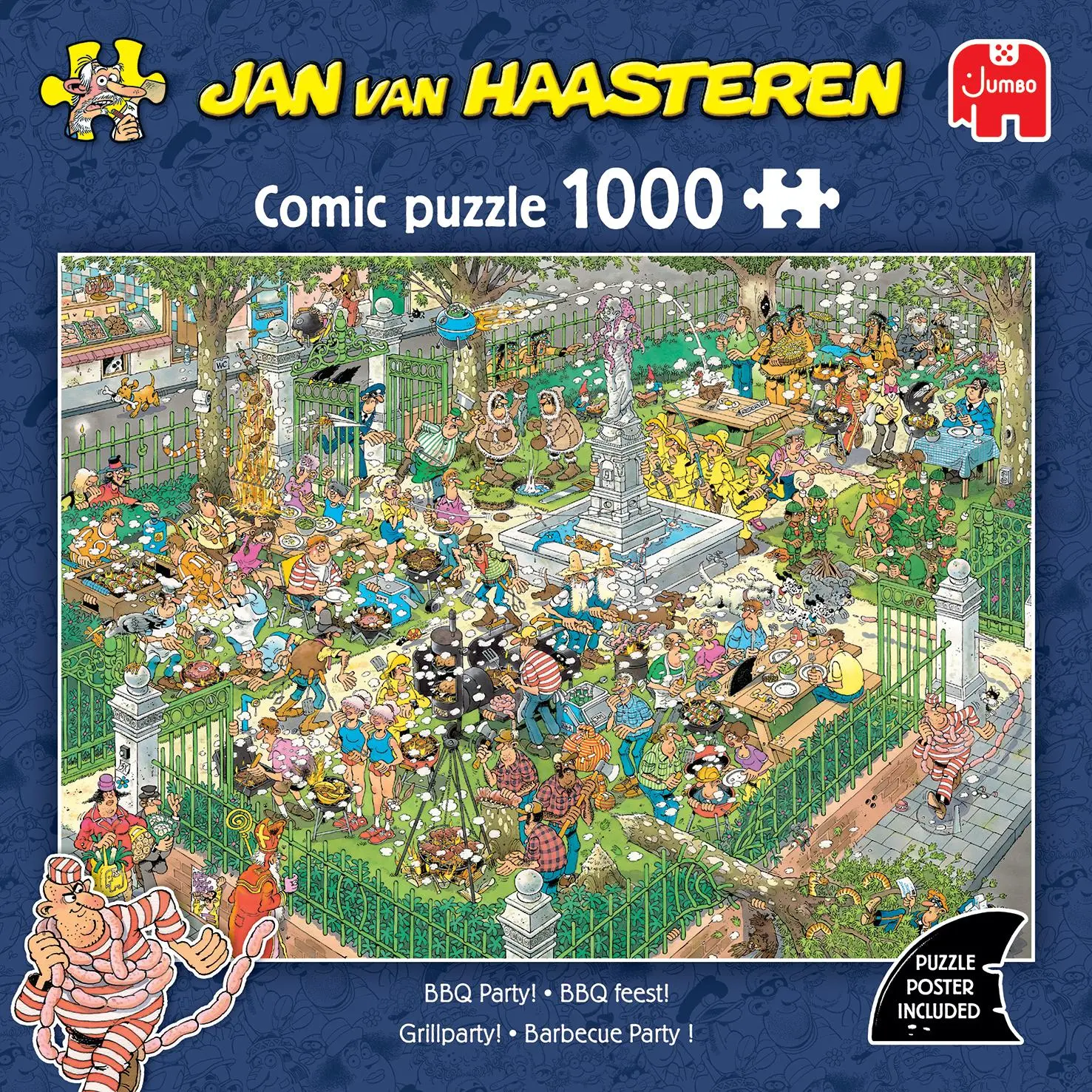Bild: 8721017603344 | Jan van Haasteren -Grillparty (1000 pieces) | Spiel | Deutsch | 2025
