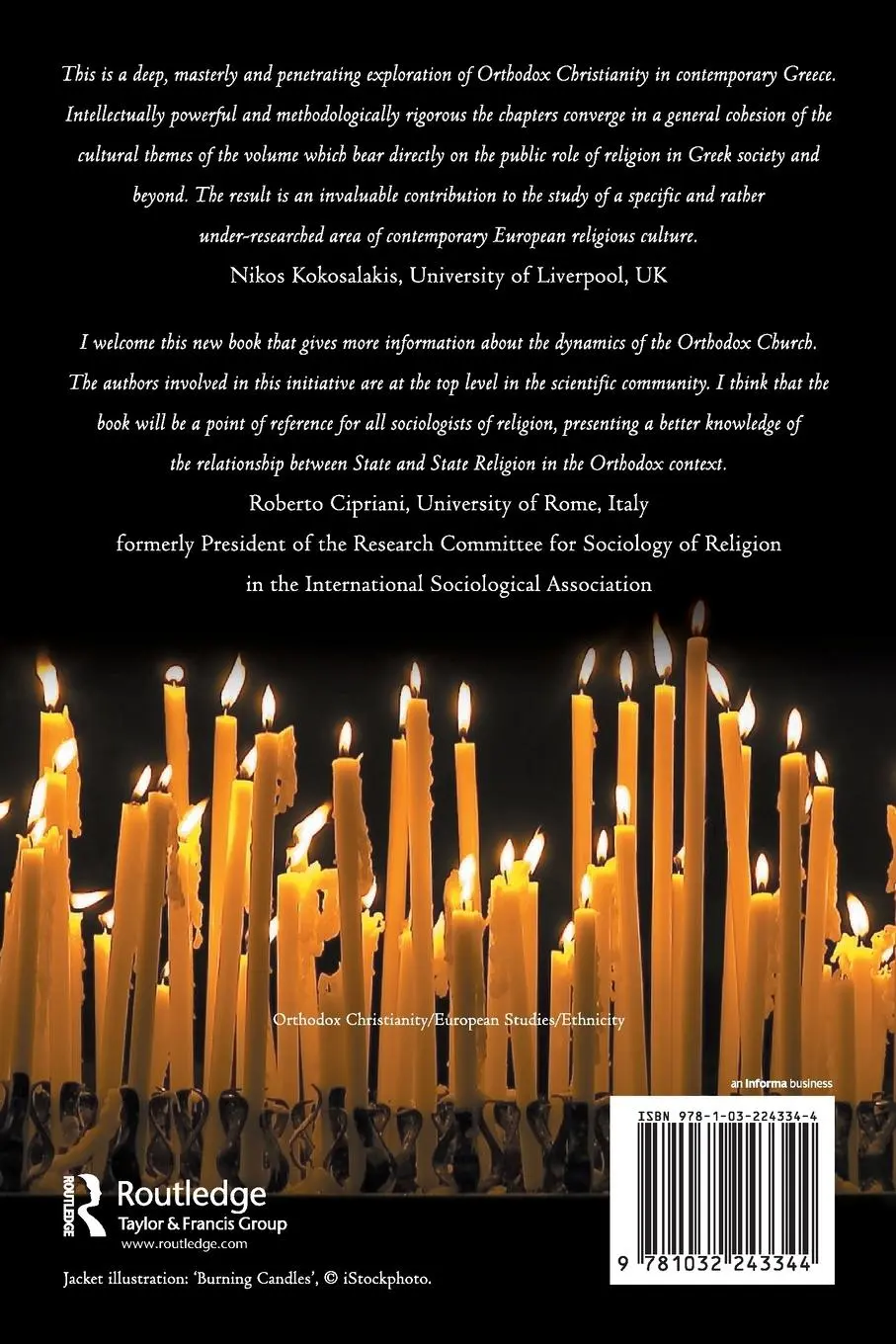 Rückseite: 9781032243344 | Orthodox Christianity in 21st Century Greece | Vasilios N. Makrides