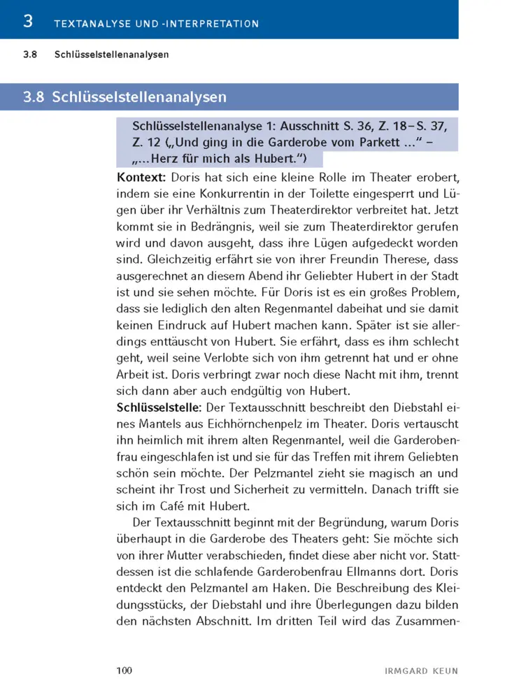 Bild: 9783129303344 | Das kunstseidene Mädchen von Irmgard Keun - Textanalyse und...