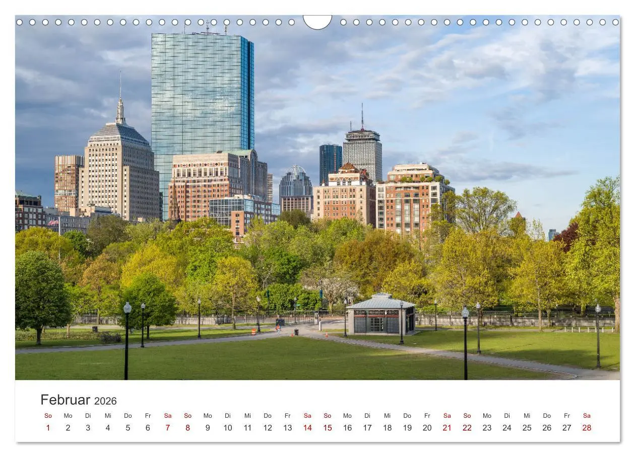 Bild: 9783457613344 | Boston - The Hub of the Universe (Wandkalender 2026 DIN A3 quer),...