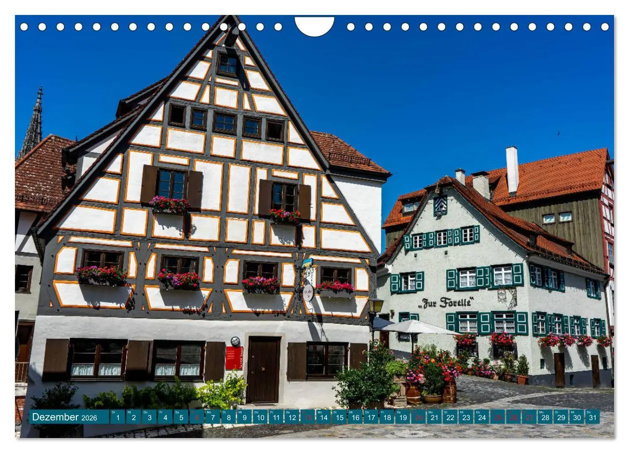Bild: 9783457783344 | Quer durch Ulm (Wandkalender 2026 DIN A4 quer), CALVENDO...