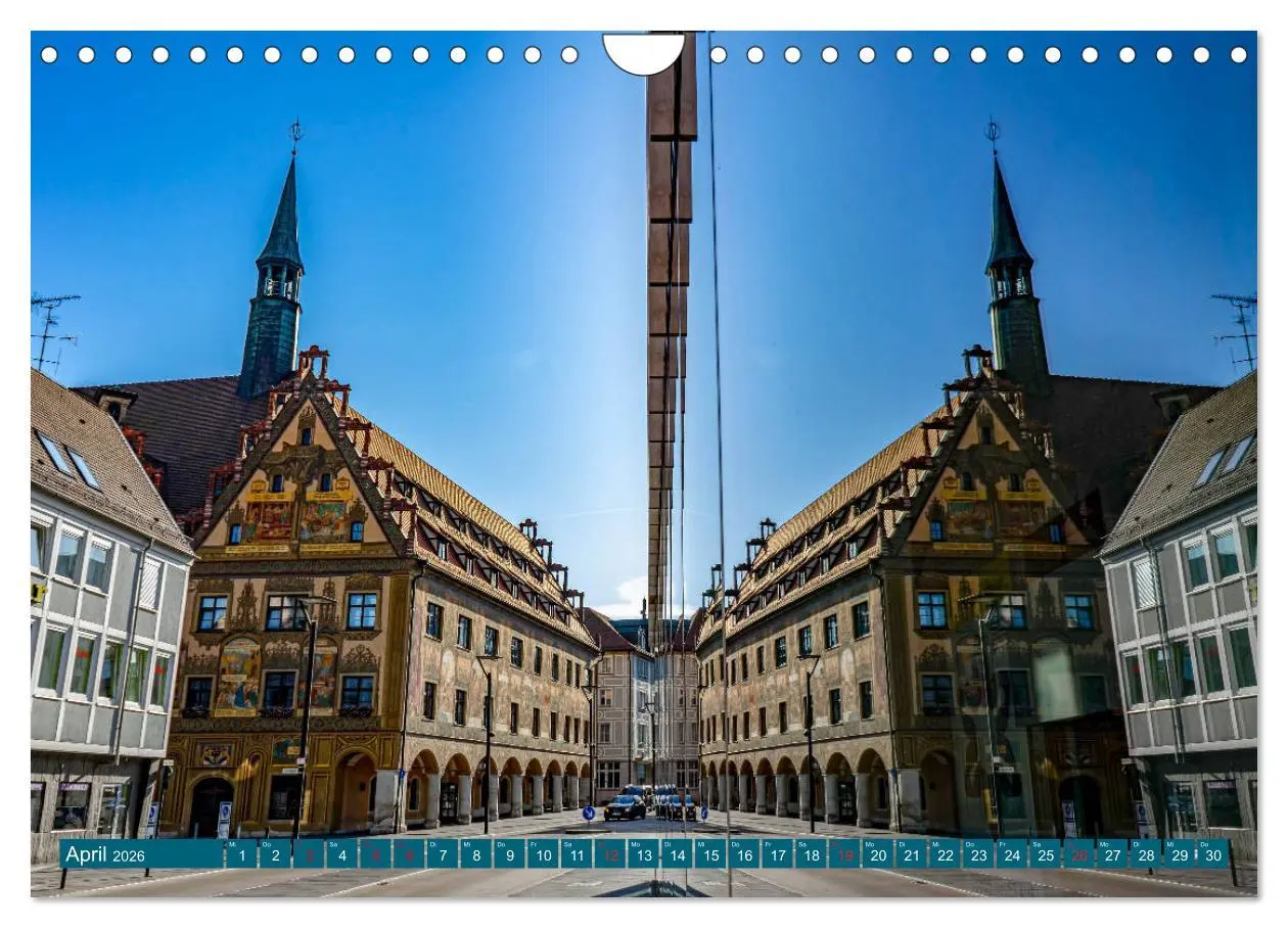 Bild: 9783457783344 | Quer durch Ulm (Wandkalender 2026 DIN A4 quer), CALVENDO...