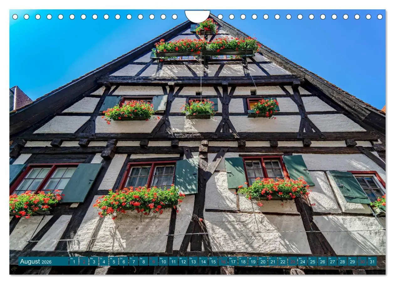 Bild: 9783457783344 | Quer durch Ulm (Wandkalender 2026 DIN A4 quer), CALVENDO...