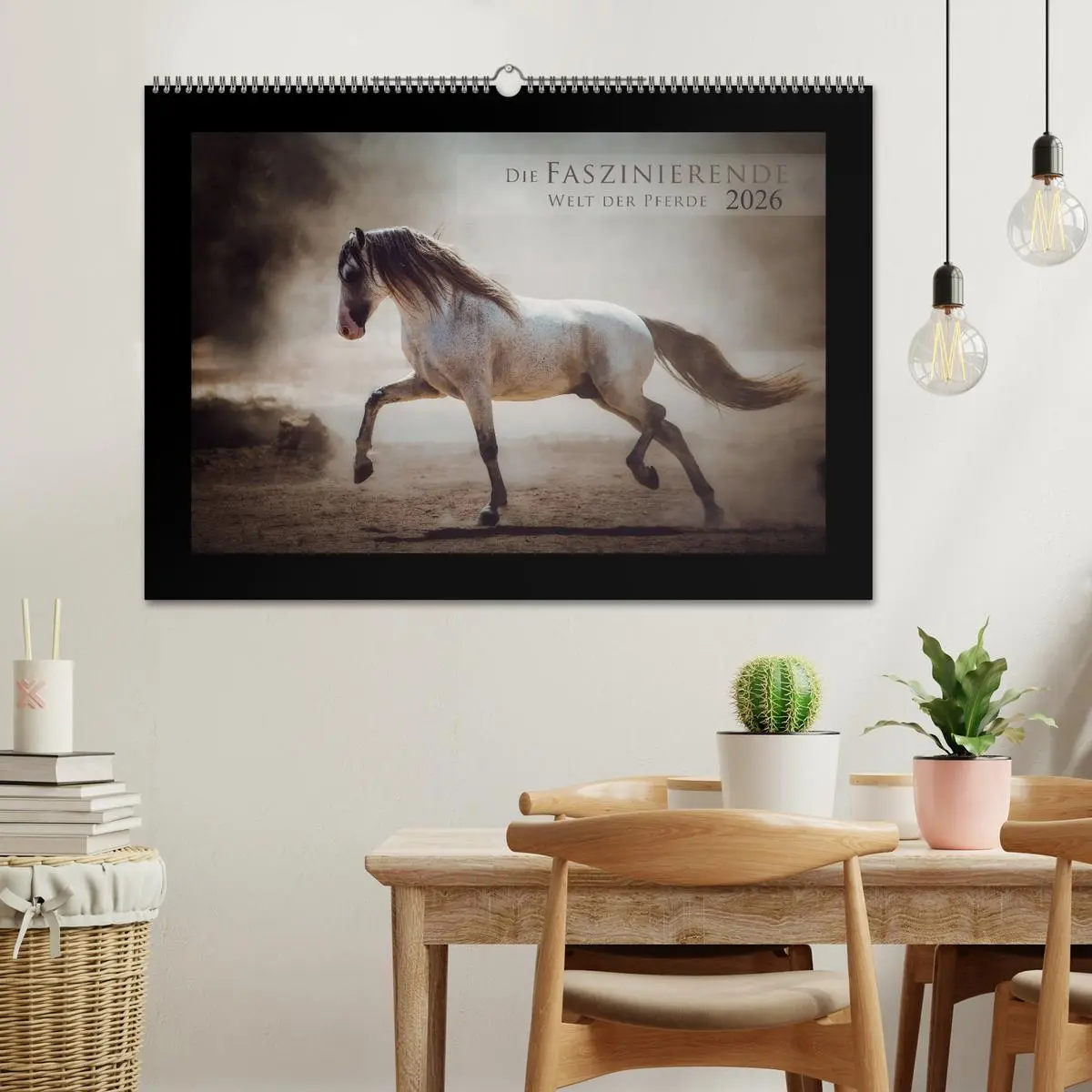 Bild: 9783457923344 | Die Faszinierende Welt der Pferde (Wandkalender 2026 DIN A2 quer),...