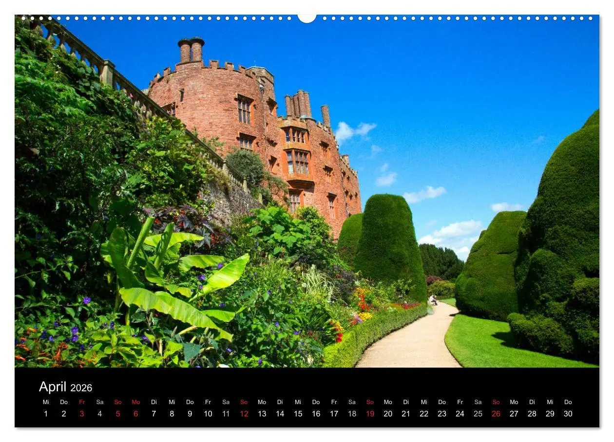 Bild: 9783516183344 | Burgen, Schlösser, Landhäuser (Wandkalender 2026 DIN A2 quer),...