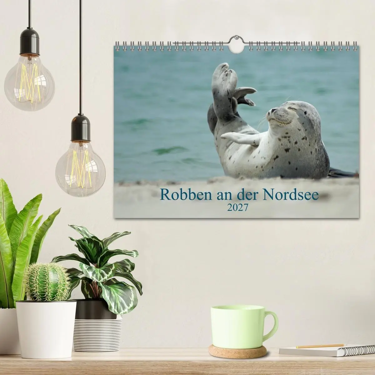 Bild: 9783569893344 | Robben an der Nordsee (Wandkalender 2027 DIN A4 quer), CALVENDO...