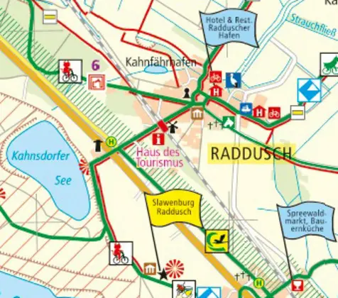 Bild: 9783747303344 | Publicpress Rad- und Wanderkarte Oberspreewald, Niederlausitz 1:60.000