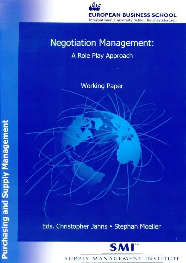 Cover: 9783896733344 | Negotiation Management. | Christopher Jahns (u. a.) | Taschenbuch | II