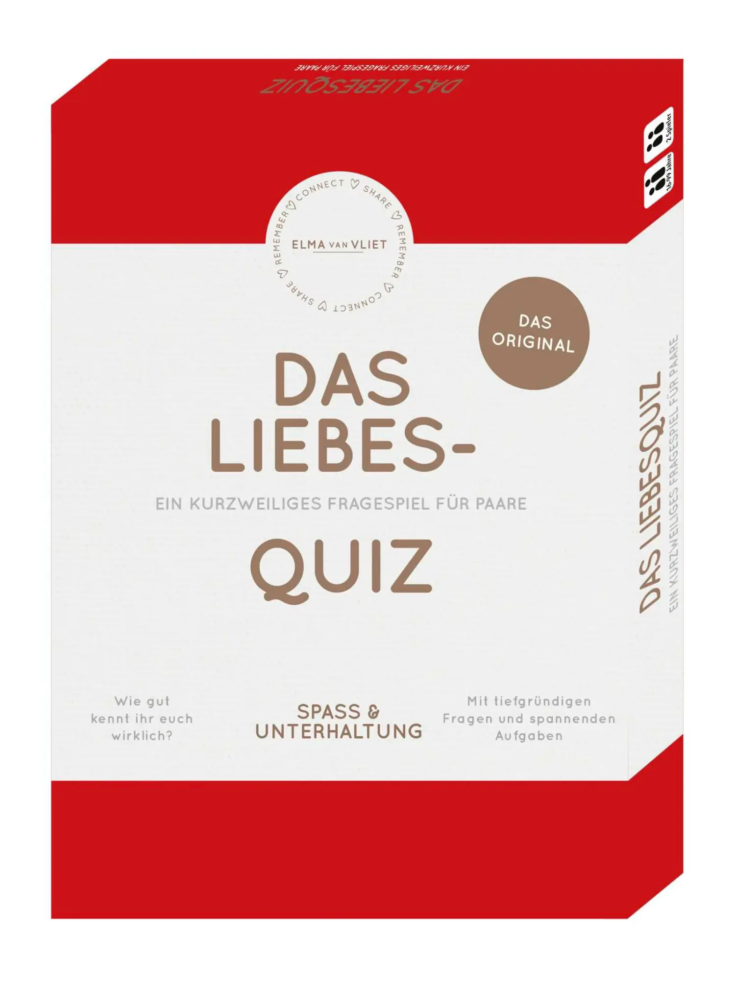 Cover: 4251693903444 | Das Liebesquiz | Elma Van Vliet | Spiel | Schachtel | 110 S. | Deutsch