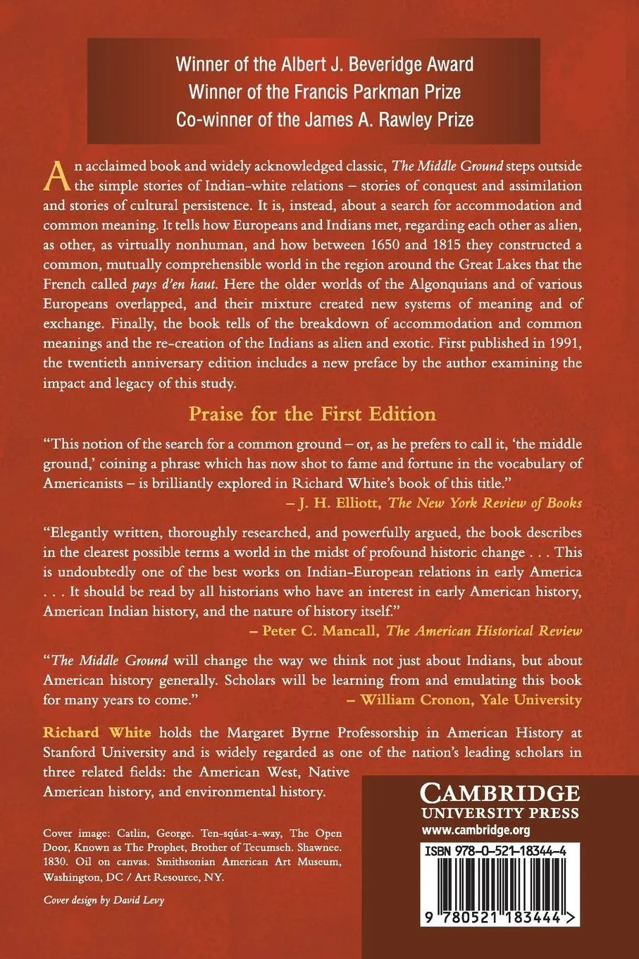 Rückseite: 9780521183444 | The Middle Ground, 2nd ed. | Richard White | Taschenbuch | Paperback