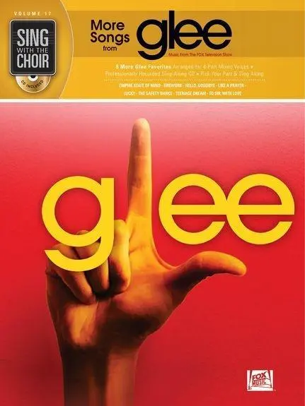 Cover: 9781458413444 | More Songs from Glee | Sing with the Choir Volume 17 | Corporation