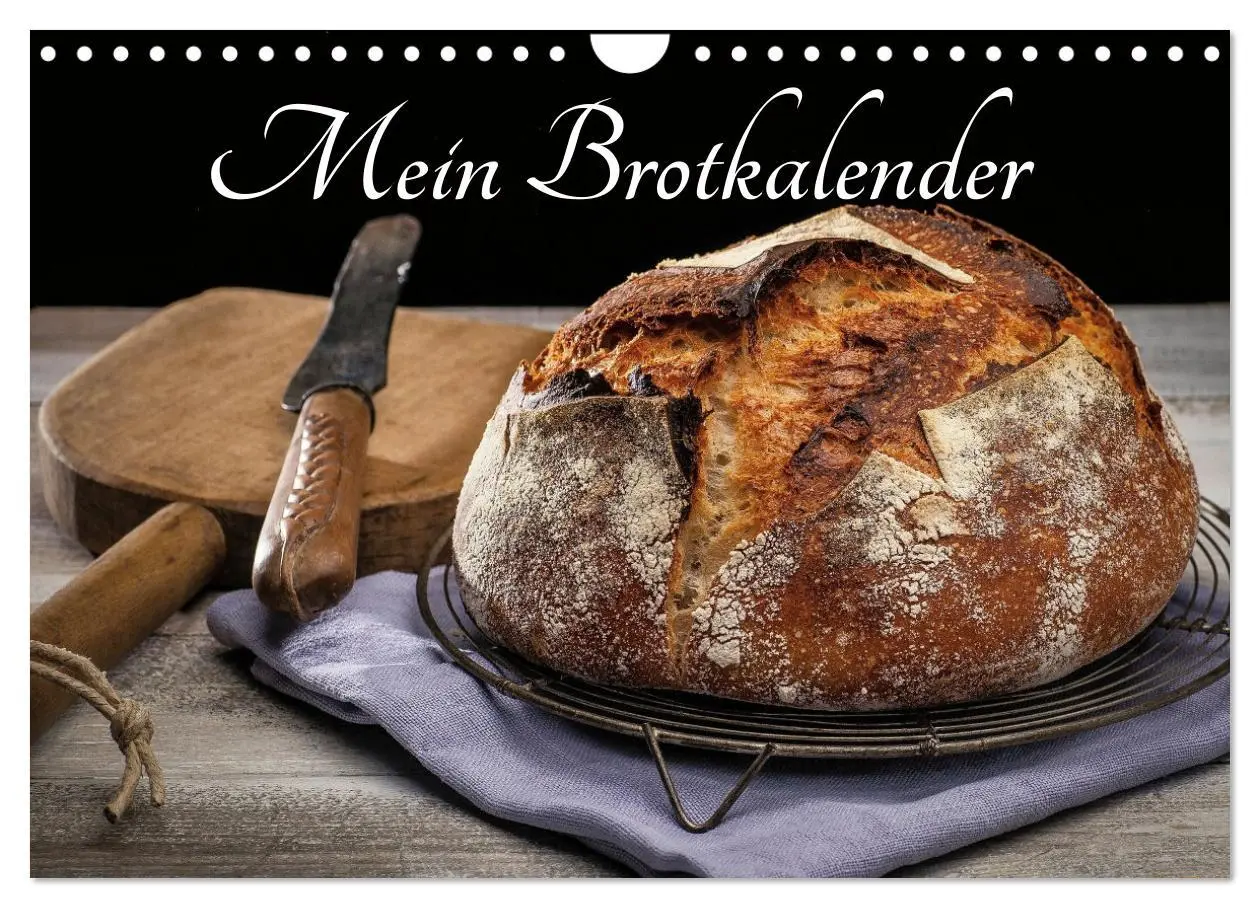 Cover: 9783457603444 | Mein Brotkalender (Wandkalender 2026 DIN A4 quer), CALVENDO...