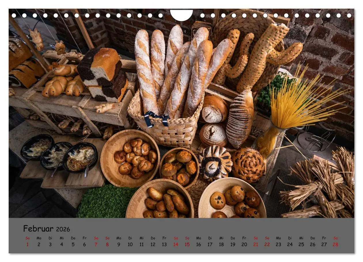 Bild: 9783457603444 | Mein Brotkalender (Wandkalender 2026 DIN A4 quer), CALVENDO...
