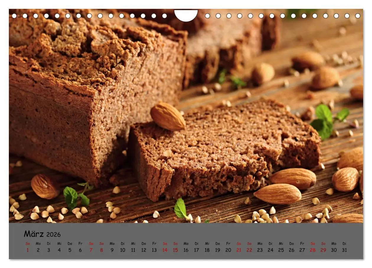 Bild: 9783457603444 | Mein Brotkalender (Wandkalender 2026 DIN A4 quer), CALVENDO...