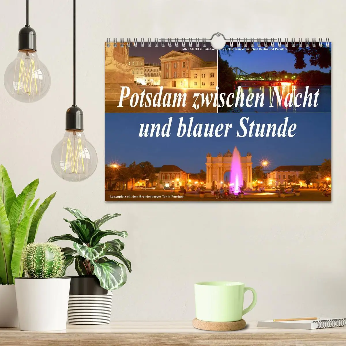Bild: 9783457773444 | Potsdam zwischen Nacht und blauer Stunde (Wandkalender 2026 DIN A4...