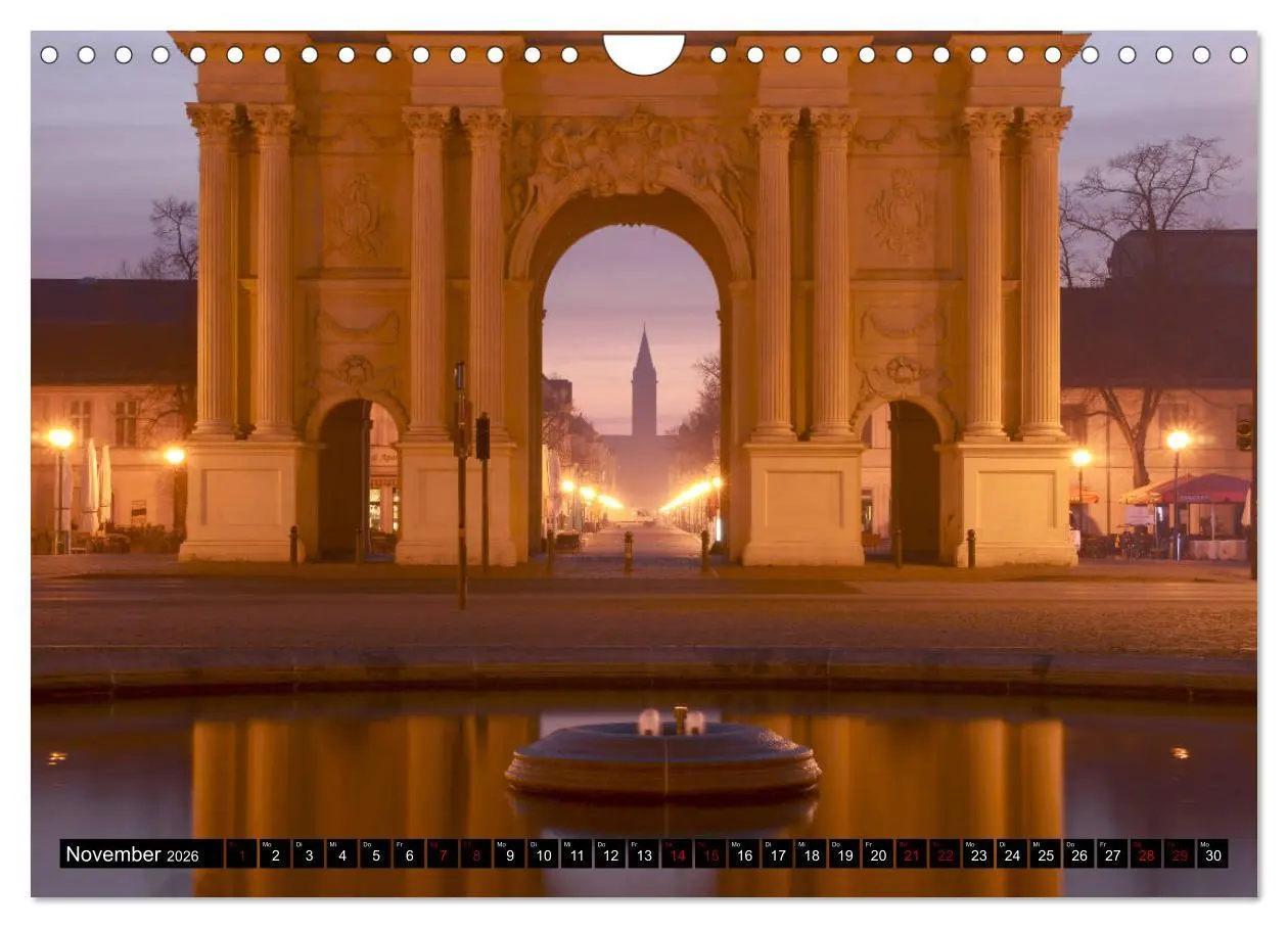 Bild: 9783457773444 | Potsdam zwischen Nacht und blauer Stunde (Wandkalender 2026 DIN A4...