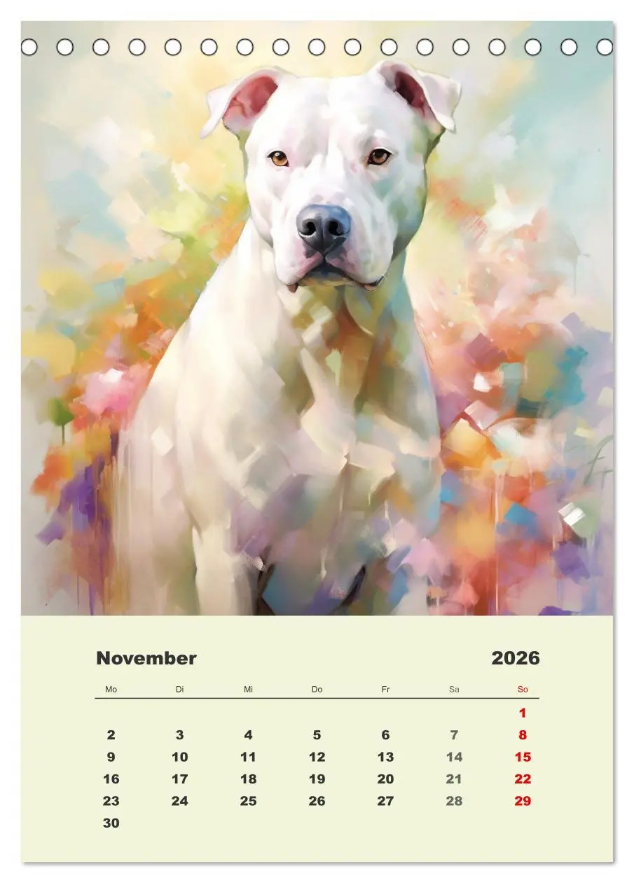 Bild: 9783516313444 | Große Hunde. Schöne Aquarelle von tollen Tieren (Tischkalender 2026...