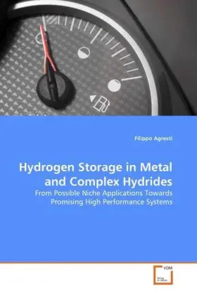 Cover: 9783639313444 | Hydrogen Storage in Metal and Complex Hydrides | Filippo Agresti