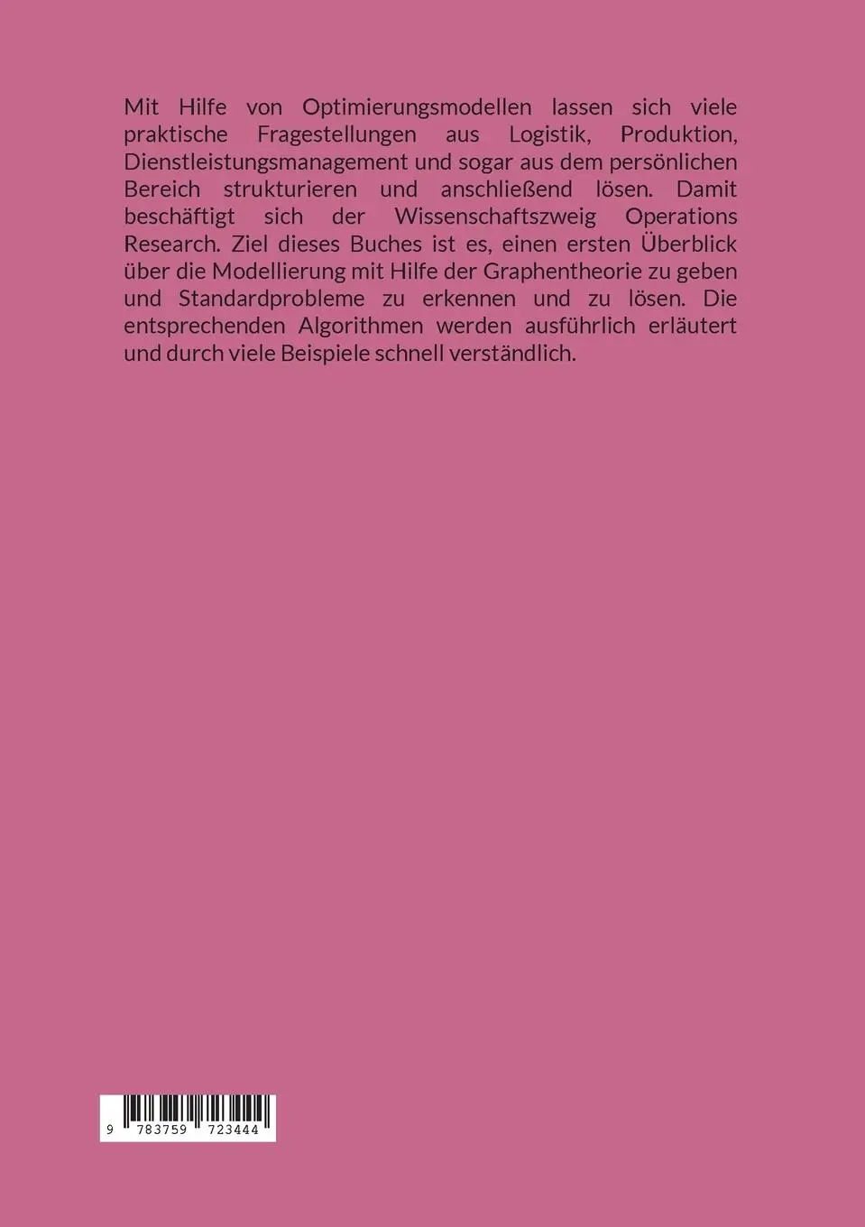 Rückseite: 9783759723444 | Einführung in Operations Research | Florian Jaehn | Taschenbuch | 2024