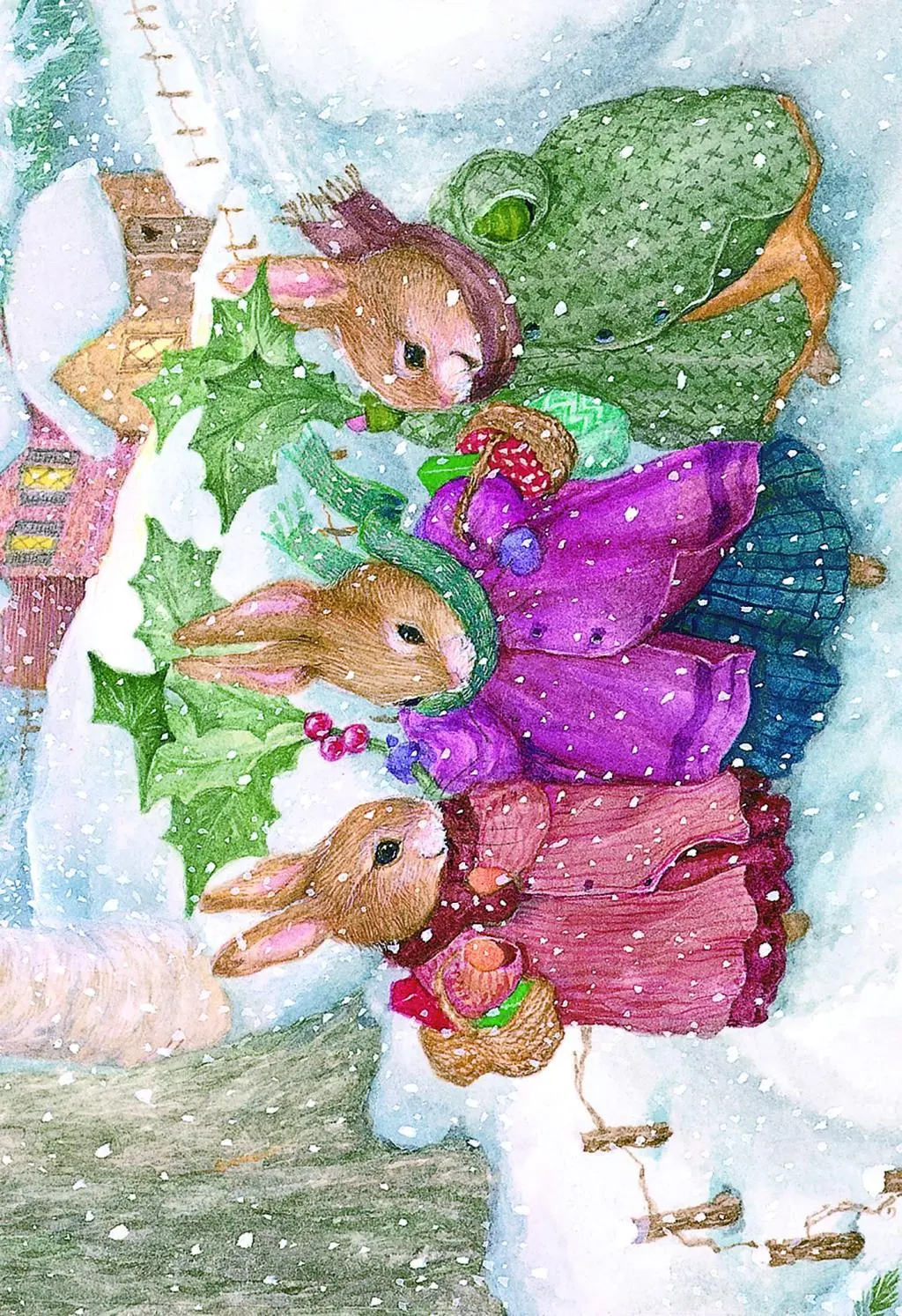Bild: 9783946693444 | Frohe Weihnachten! Weihnachtskarten-Set | Susan Wheeler | 5 S. | 2017