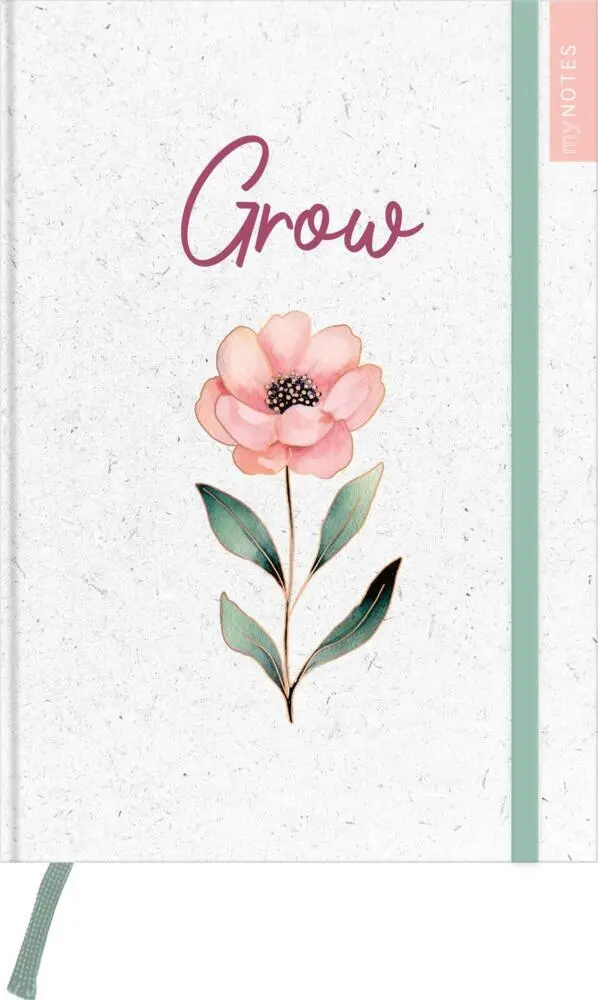 Bild: 4014489133544 | myNOTES Papeterie: Notizbuch A5 Blumenträume | Grow | Taschenbuch