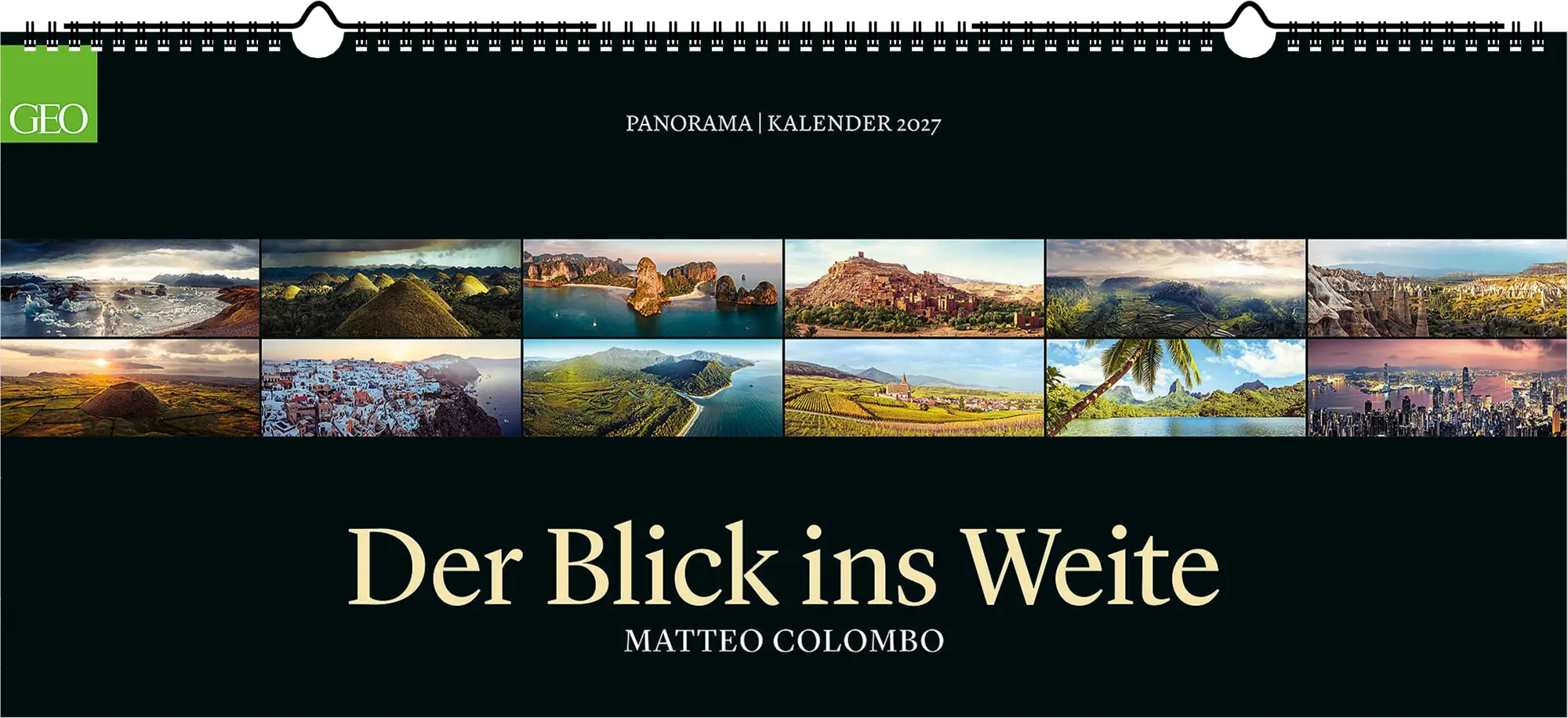 Cover: 4069095013544 | GEO Panorama: Der Blick ins Weite 2027 | Jan Becke | Kalender | 14 S.