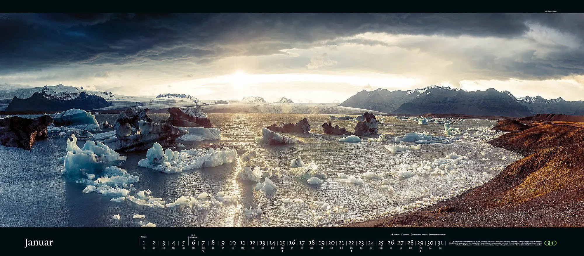 Bild: 4069095013544 | GEO Panorama: Der Blick ins Weite 2027 | Jan Becke | Kalender | 14 S.