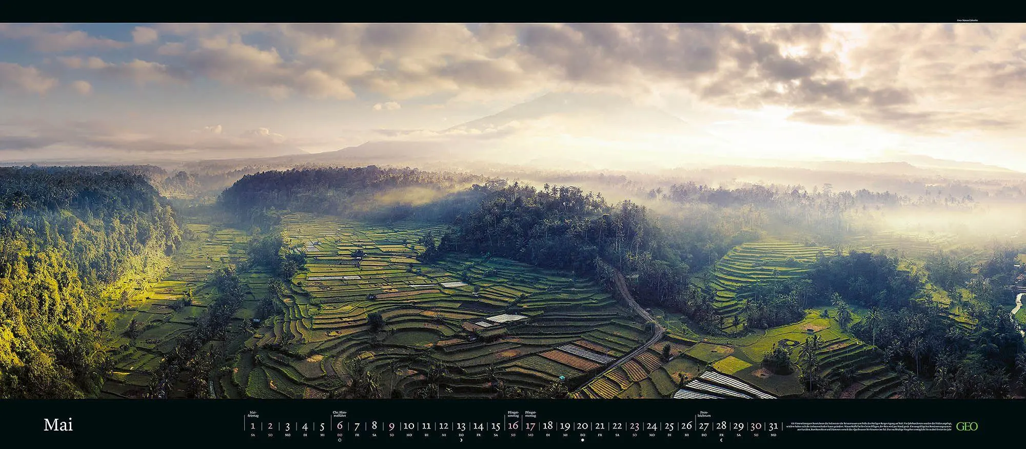 Bild: 4069095013544 | GEO Panorama: Der Blick ins Weite 2027 | Jan Becke | Kalender | 14 S.