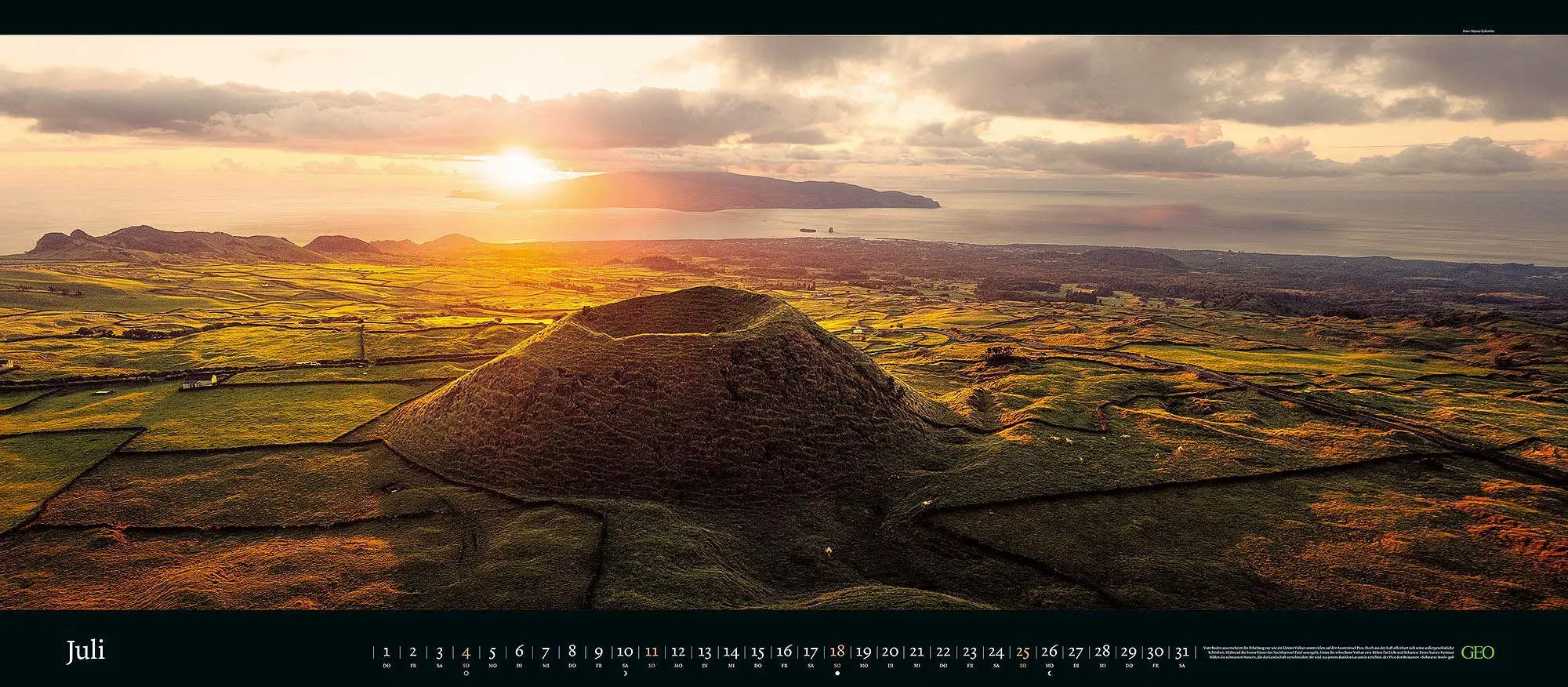 Bild: 4069095013544 | GEO Panorama: Der Blick ins Weite 2027 | Jan Becke | Kalender | 14 S.