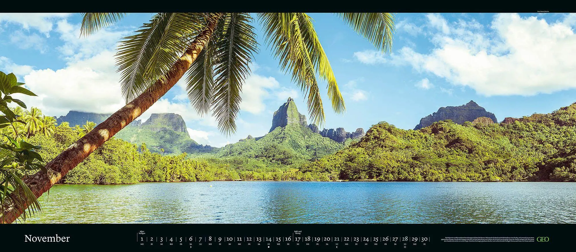 Bild: 4069095013544 | GEO Panorama: Der Blick ins Weite 2027 | Jan Becke | Kalender | 14 S.