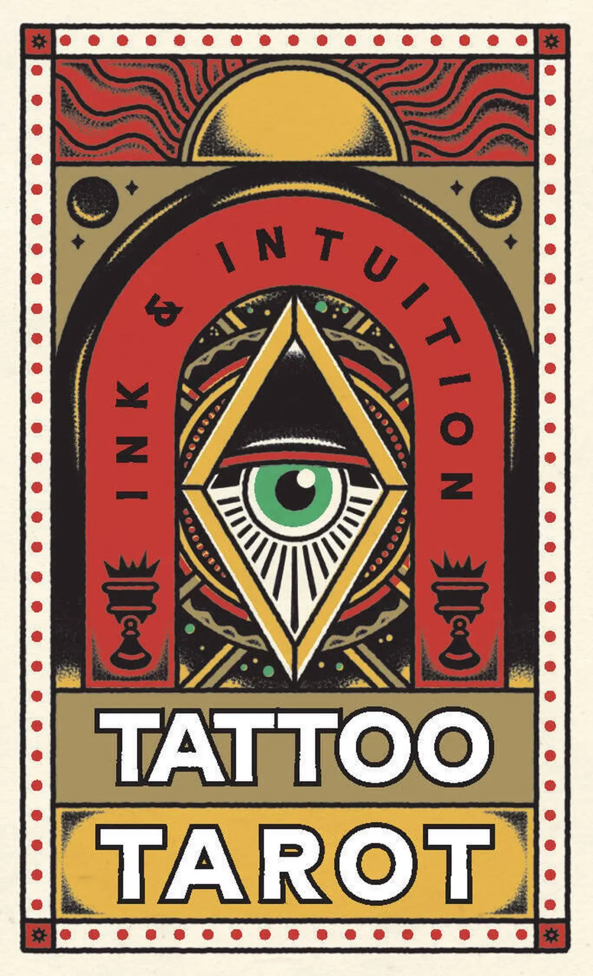 Cover: 9781399623544 | Tattoo Tarot (Mini Deck) | Ink &amp; Intuition | Diana McMahon Collis