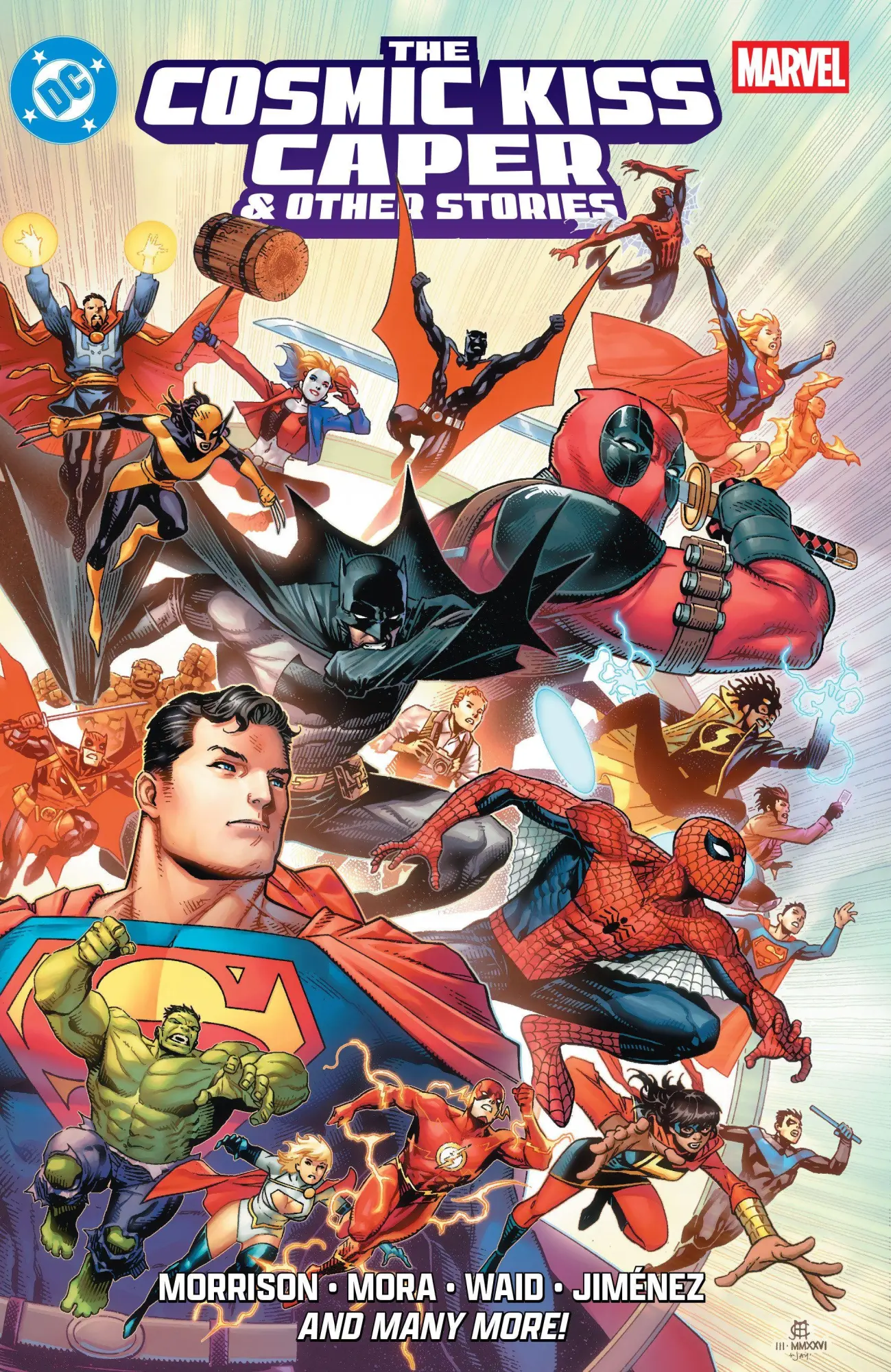 DC/Marvel: The Cosmic Kiss Caper &amp, Other Stories