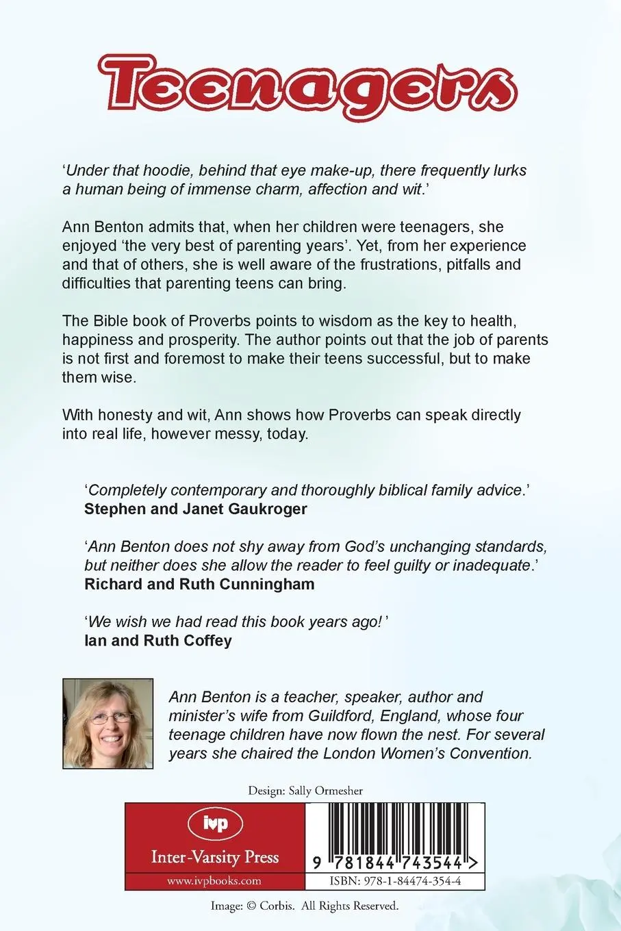 Rückseite: 9781844743544 | Teenagers | Biblical Wisdom For Parents | Ann Benton | Taschenbuch