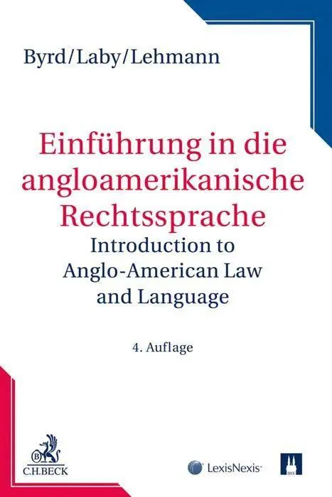 Cover: 9783406723544 | Einführung in die angloamerikanische Rechtssprache | Byrd (u. a.)