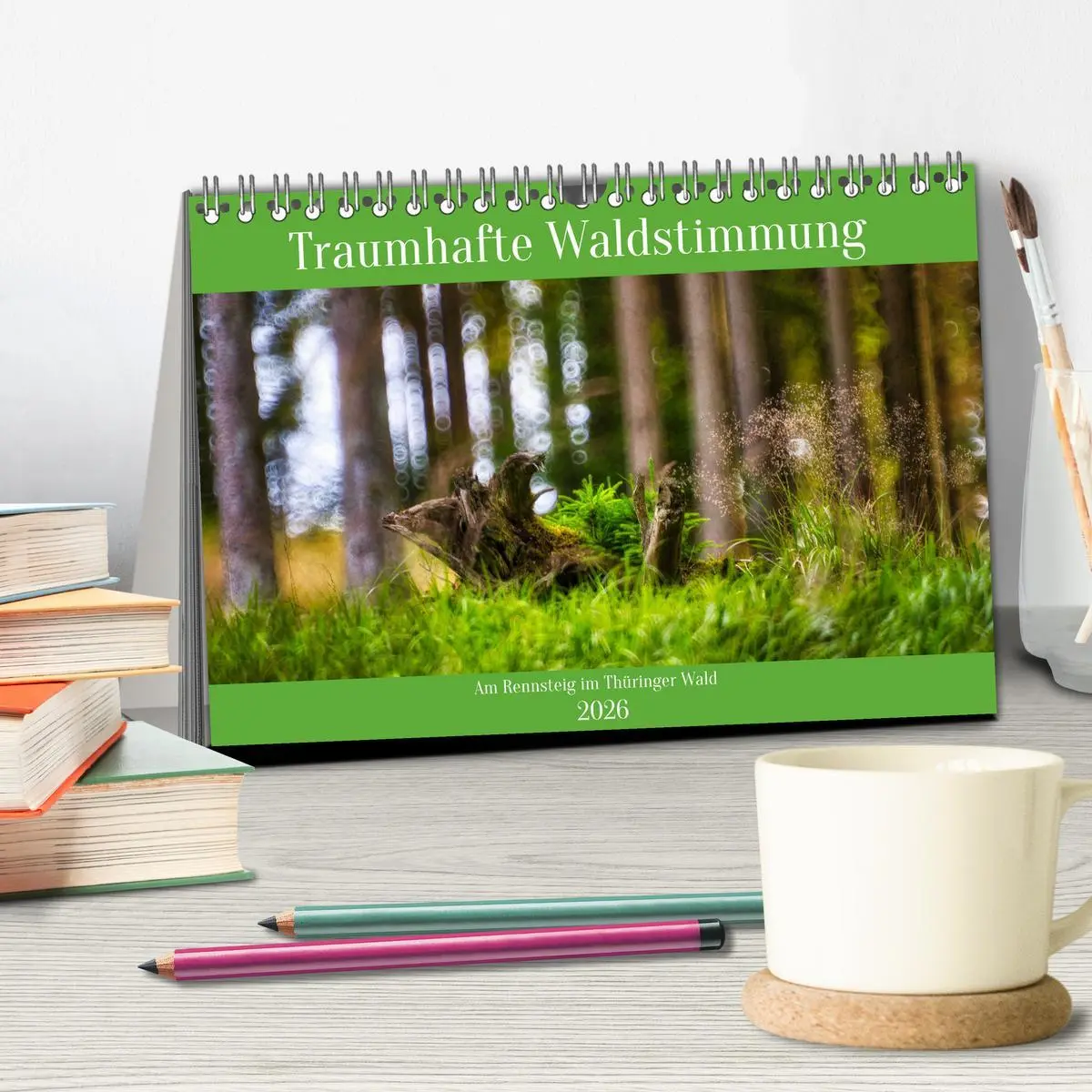 Bild: 9783457383544 | Traumhafte Waldstimmung am Rennsteig im Thüringer Wald...