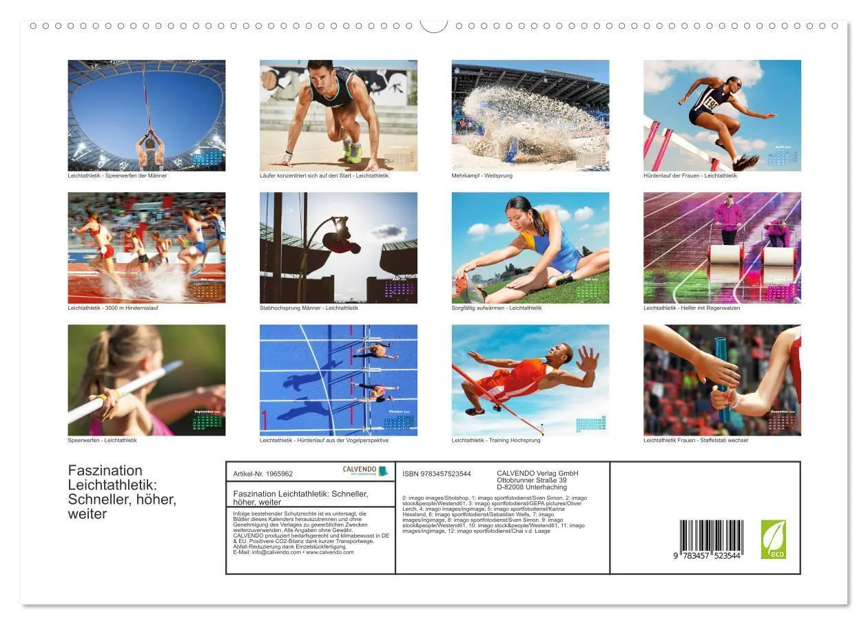 Bild: 9783457523544 | Faszination Leichtathletik: Schneller, höher, weiter (hochwertiger...