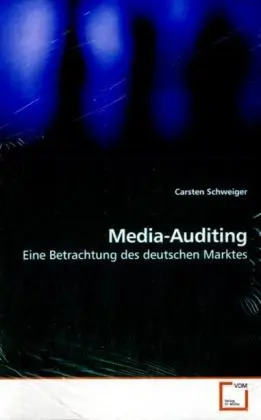 Cover: 9783639163544 | Media-Auditing | Eine Betrachtung des deutschen Marktes | Schweiger