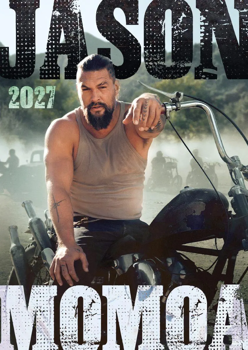 Cover: 9798893613544 | Jason Momoa Kalender 2027 - Der Star aus Aquaman und Game of Thrones