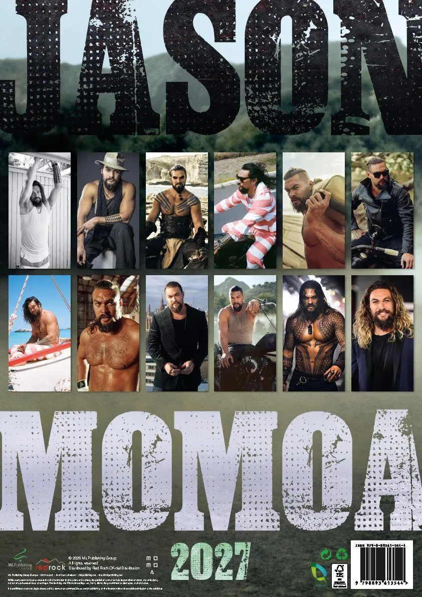 Bild: 9798893613544 | Jason Momoa Kalender 2027 - Der Star aus Aquaman und Game of Thrones
