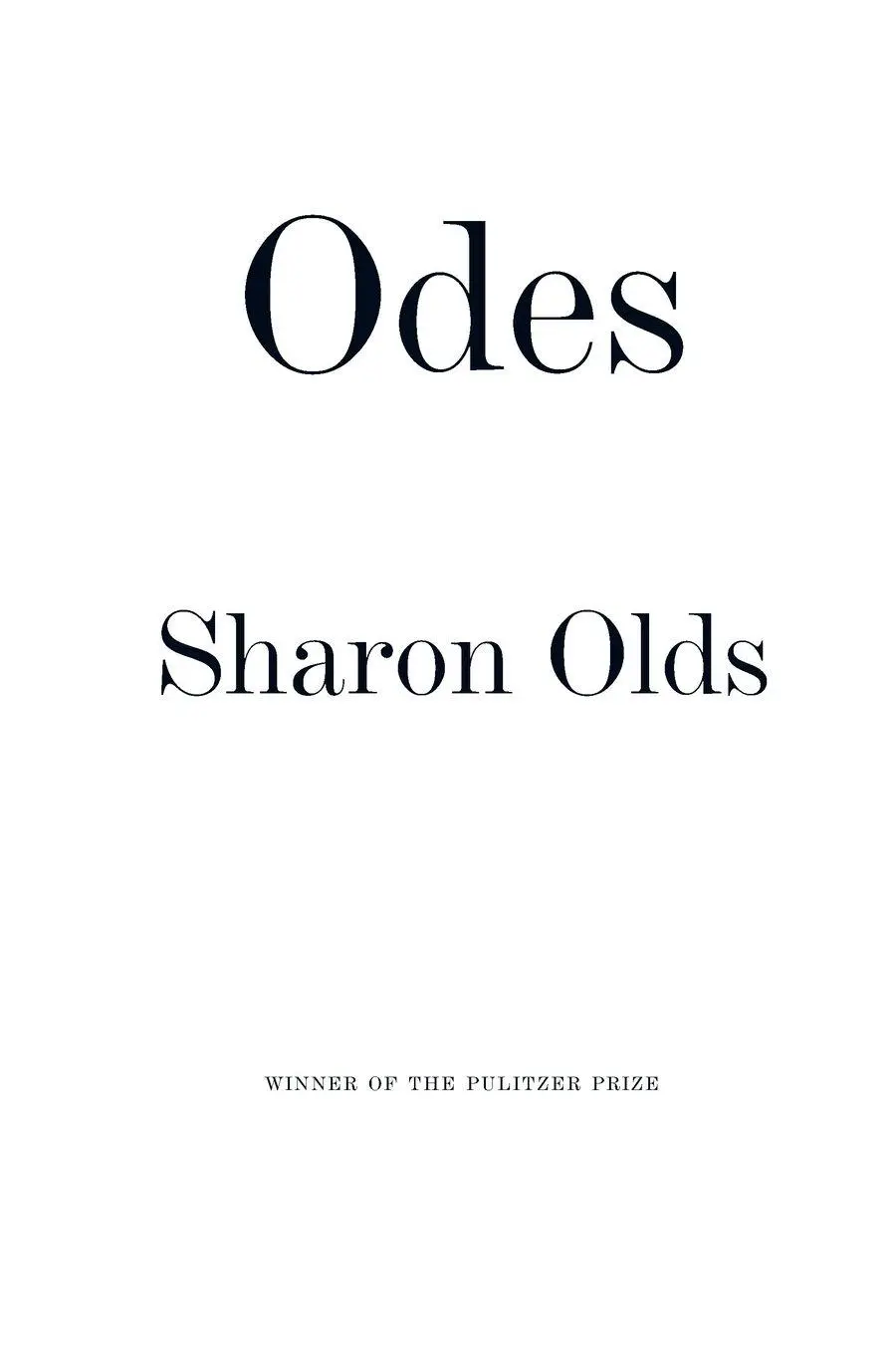 Cover: 9780451493644 | Odes | Sharon Olds | Taschenbuch | Einband - flex.(Paperback) | 2016