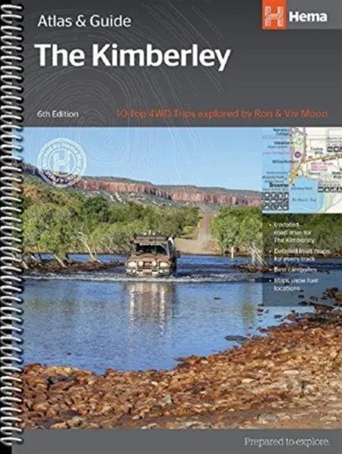 Cover: 9781876413644 | Kimberley Atlas &amp; Guide | Hema Maps | (Land-)Karte | Karte/Landkarte